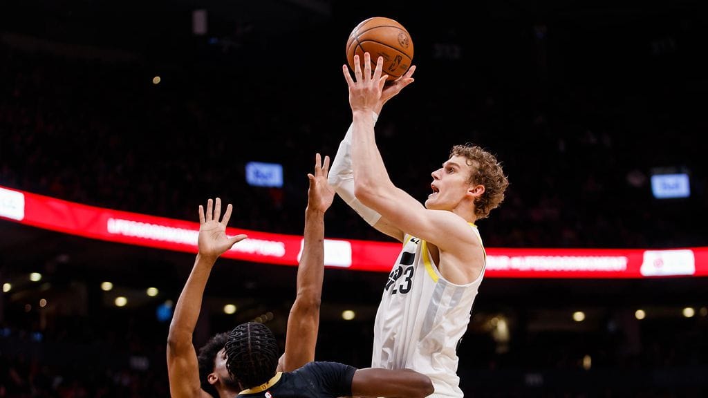 Lauri Markkanen oli katkaisemassa Utahin kolmen tappion putkea.