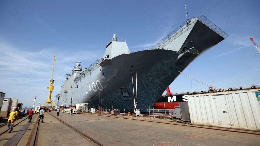 TCG Anadolusta ja sen järjestelmistä noin 70 prosenttia on rakennettu Turkissa.