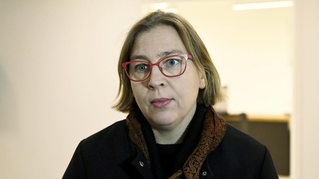 Tytti Yli-Viikari Helsingin hallinto-oikeudessa 17. marraskuuta 2022.