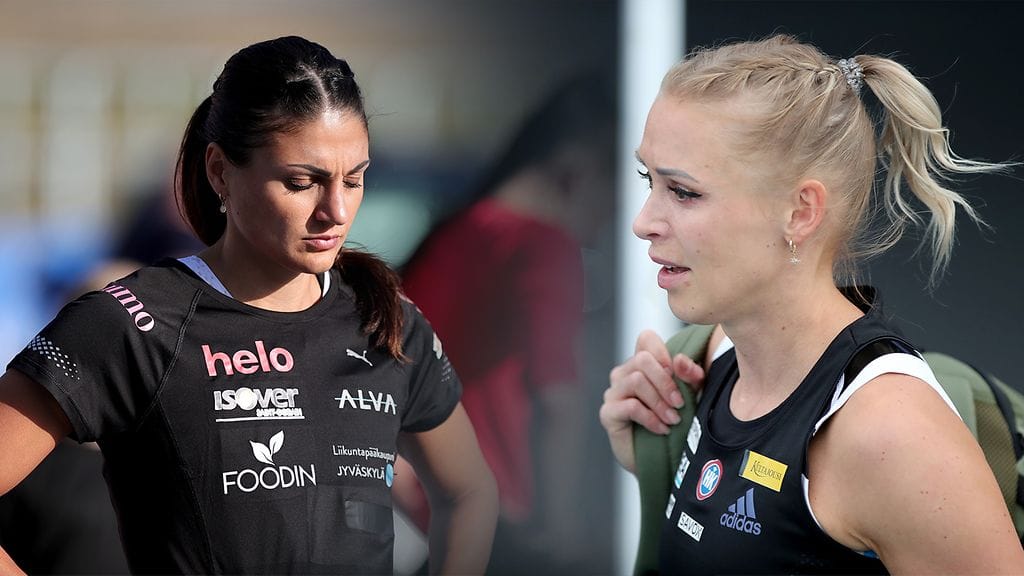 Nooralotta Neziri ja Annimari Korte jäivät ilman tukieuroja.
