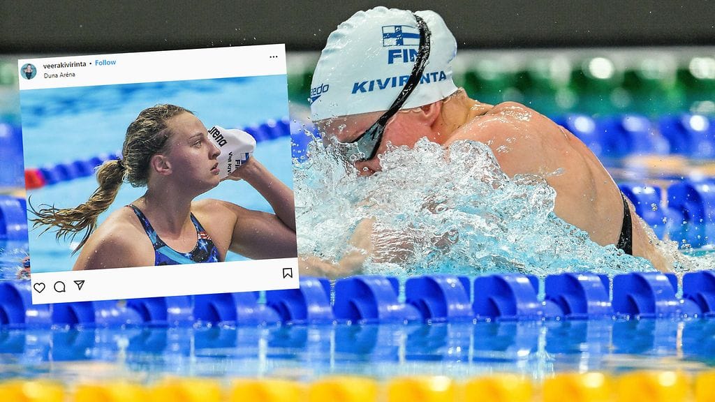 Veera Kivirinta ui viime vuonna EM-kisoissa viidenneksi 50 metrin rintauinnissa.