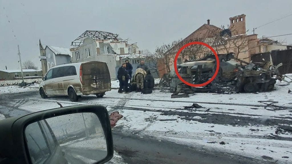 Stilli ohjuksesta Bahmutissa