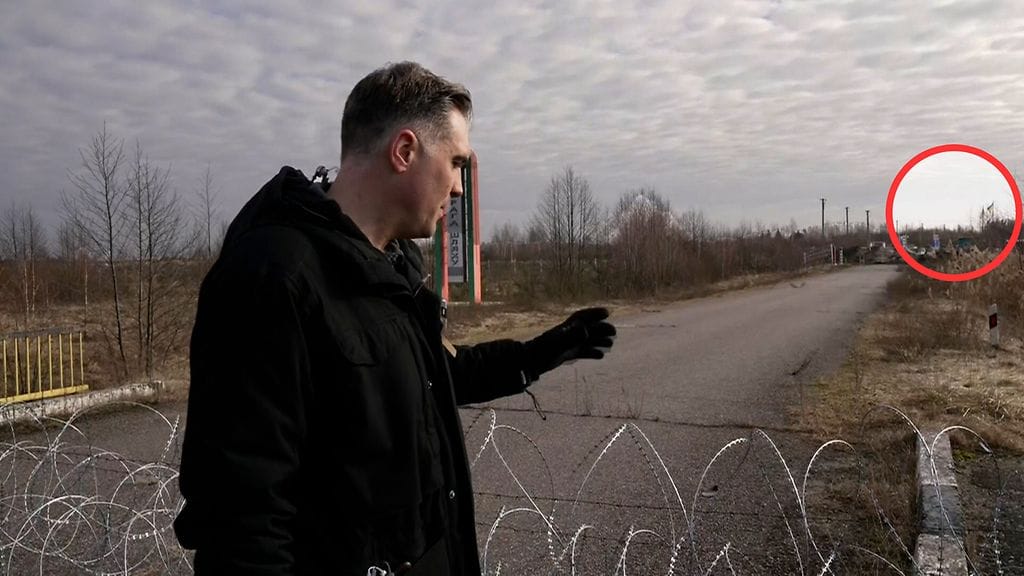 Ukrainan tiedustelupalvelu on havainnut Valko-Venäjän keskittävän joukkoja Homelin alueelle harjoitusten varjolla. Kuvituskuva Ukrainan ja Valko-Venäjän rajalta.