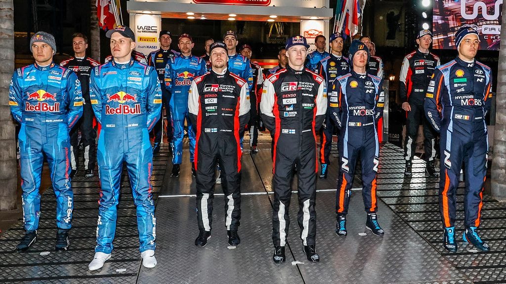 Kalle Rovanperä ja kumppanit kilpailevat ensi vuonna Latviassa.