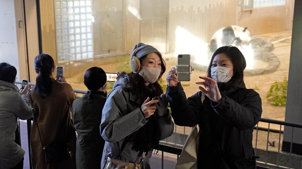 Pandat ovat Japanissa niin suosittuja, että Xiang Xiang -pandaa hyvästelemään halunneista piti arpomalla päättää 2600 onnekasta.