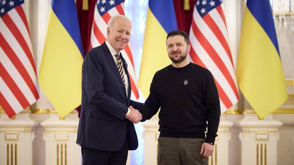 Zelenskyi biden