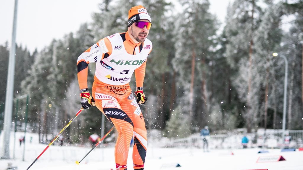 Ristomatti Hakola nappasi sprintin SM-kultaa Tampereella.