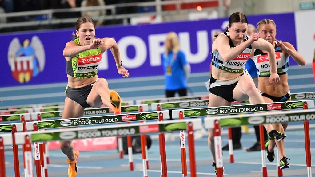 Reetta Hurske juoksi Madridin alkuerässä ykköseksi ajalla 7,82.