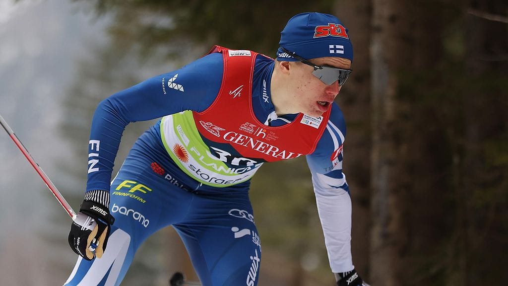 Niilo Moilanen oli hurjassa vauhdissa Lahden sprintin aika-ajoissa.