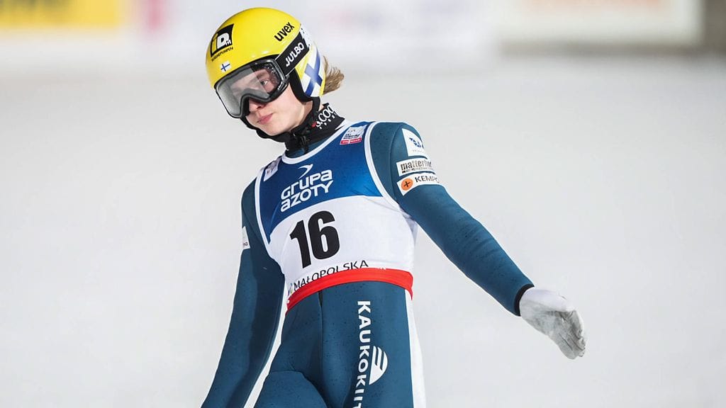 Vilho Palosaari, 18, on suomalaisen mäkihypyn suurlahjakkuus.