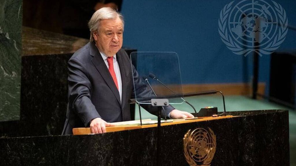 YK:n pääsihteeri Antonio Guterres