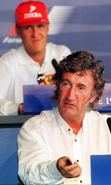 Eddie Jordan Michael Schumacher