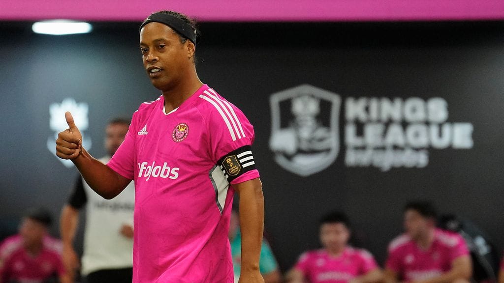 Ronaldinhoa ei juokseminen innostanut.