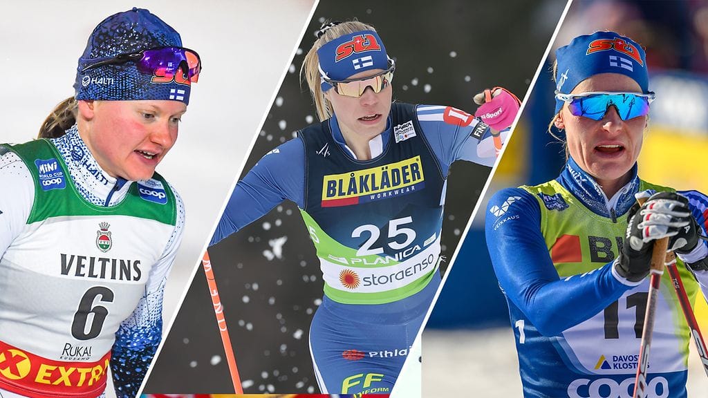 Johanna Matintalo, Jasmi Joensuu ja Anne Kyllönen ovat tyrkyllä Suomen viestijoukkueeseen.