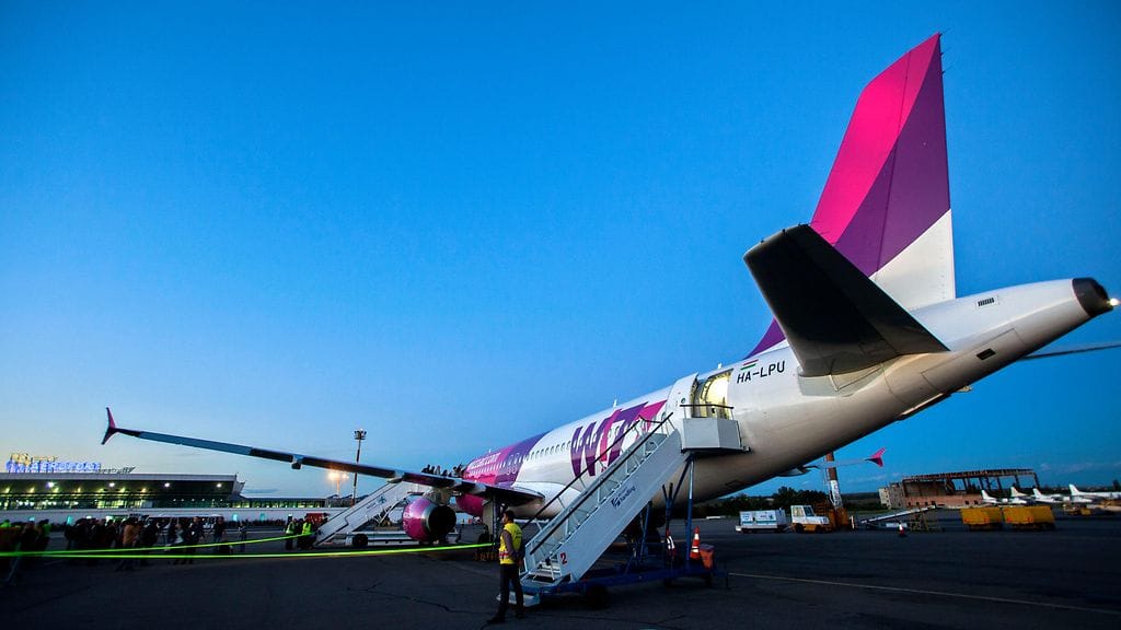 Wizz Air aloitti lennot Moldovan pääkaupunki Kisinoviin vuonna 2013.