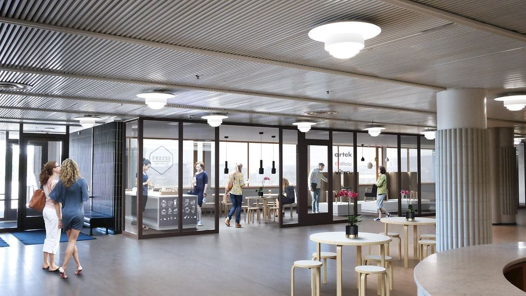 Finlandia-talon remontti, havainnekuva, sisätilat