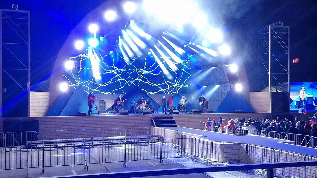 Mitalitilaisuuden musiikkinäytös