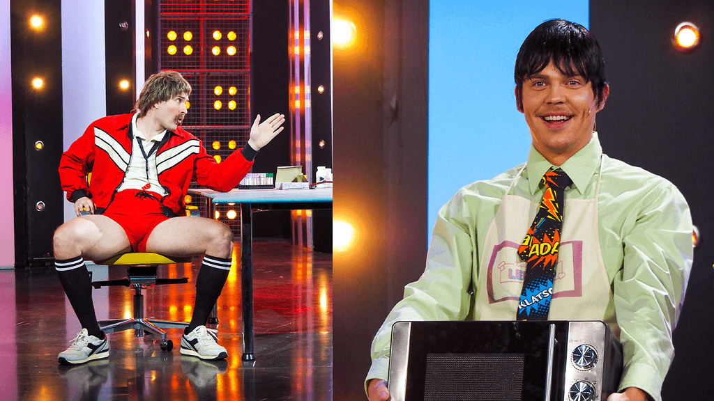 Voittaako Vuoden sketsihahmokisan Kari Mutanen vai Mainos-Harri? Äänestä leikkimielisessä äänestyksessä suosikkiasi!