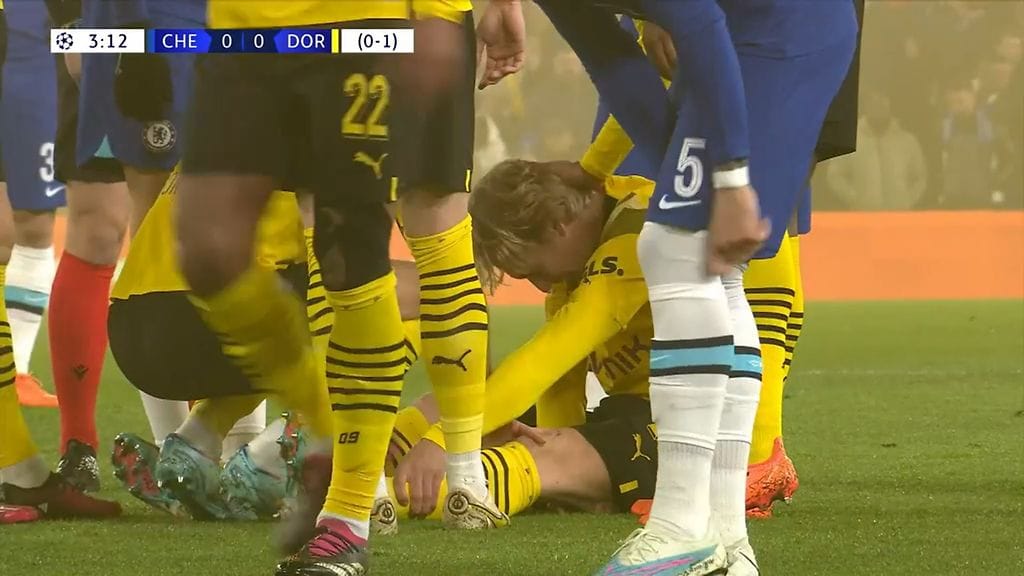 Borussia Dortmundille valtava takaisku: Julian Brandtin peli nopeasti pakettiin