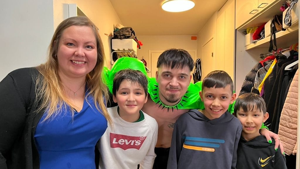 Käärijä ja boleron löytänyt perhe Espoo