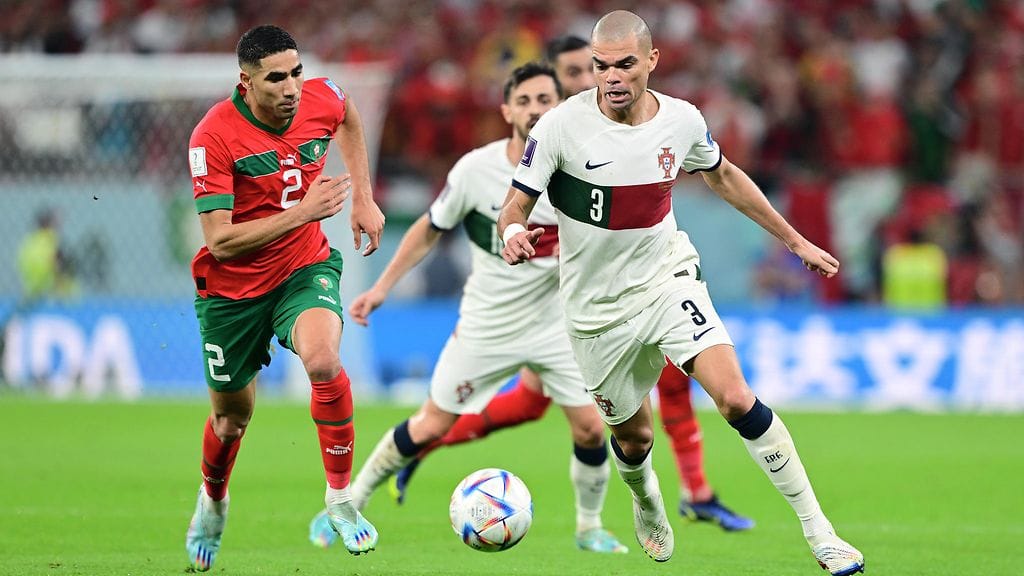 Marokko ja Portugali pelasivat vastakkain joulukuussa Qatarin MM-kisojen välierässä. Marokko voitti ottelun 1–0.