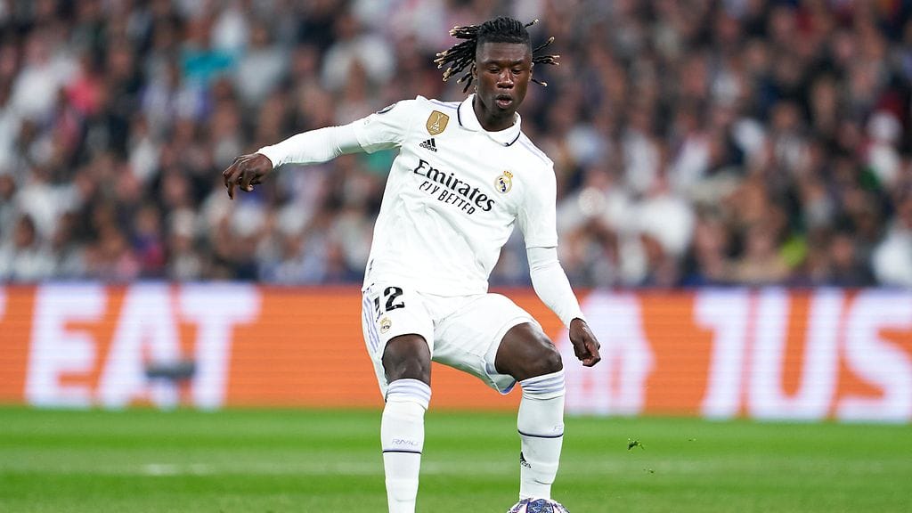Real Madridin Eduardo Camavinga koetteli Liverpoolin maalin ylärimaa avausjaksolla