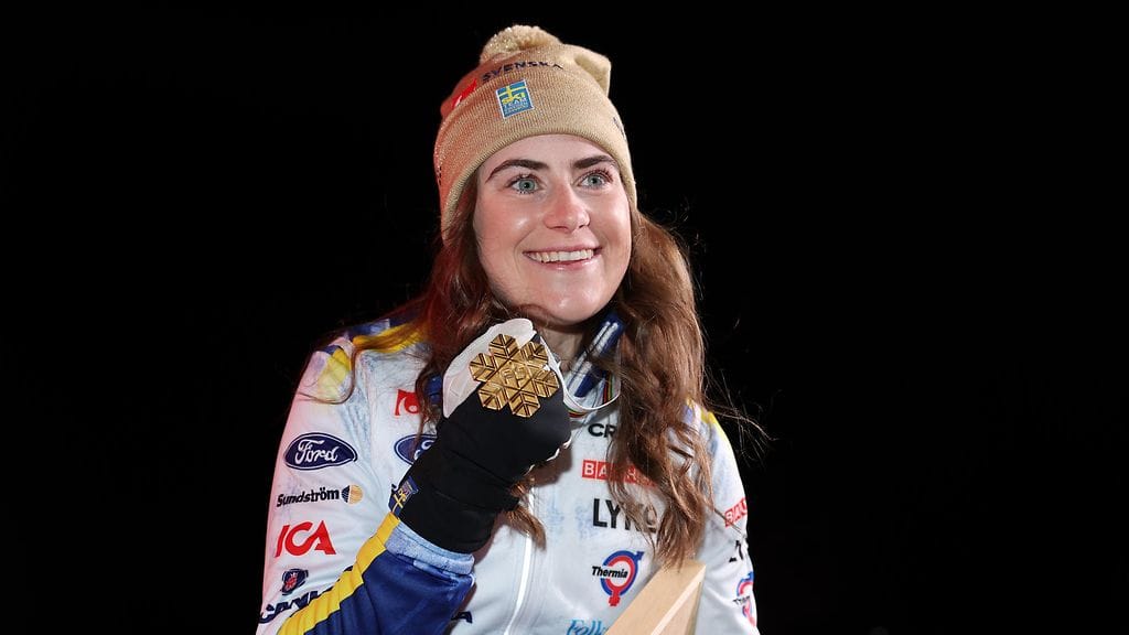 Ruotsin Ebba Andersson voitti Planican MM-hiihdoissa kaksi kultaa ja kaksi pronssia.