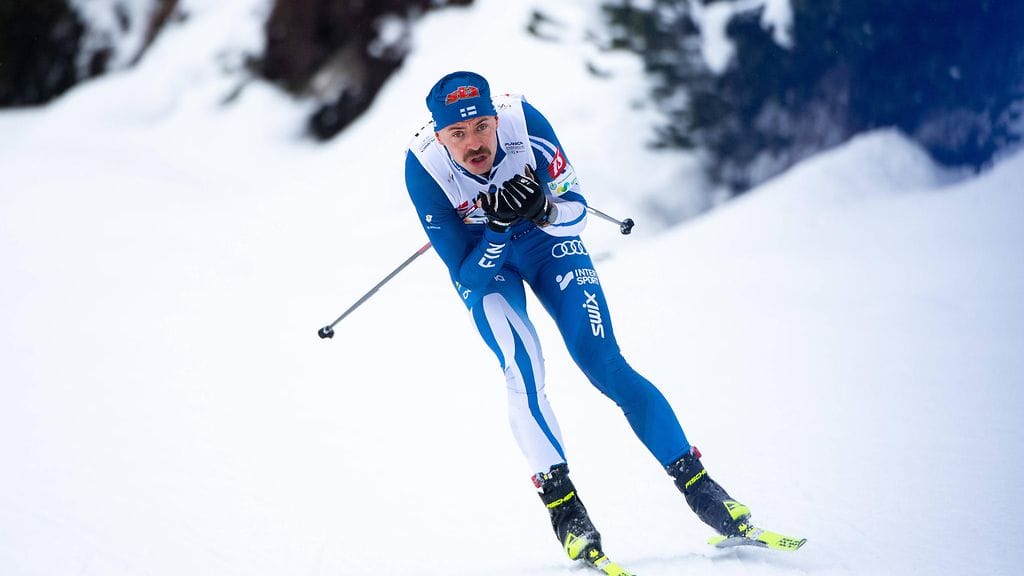 Perttu Hyvärinen hiihti viidenneksi Falunin kymmenen kilometrin kisassa.