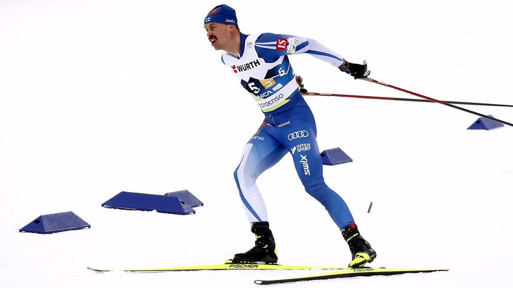 Perttu Hyvärinen oli iskussa.