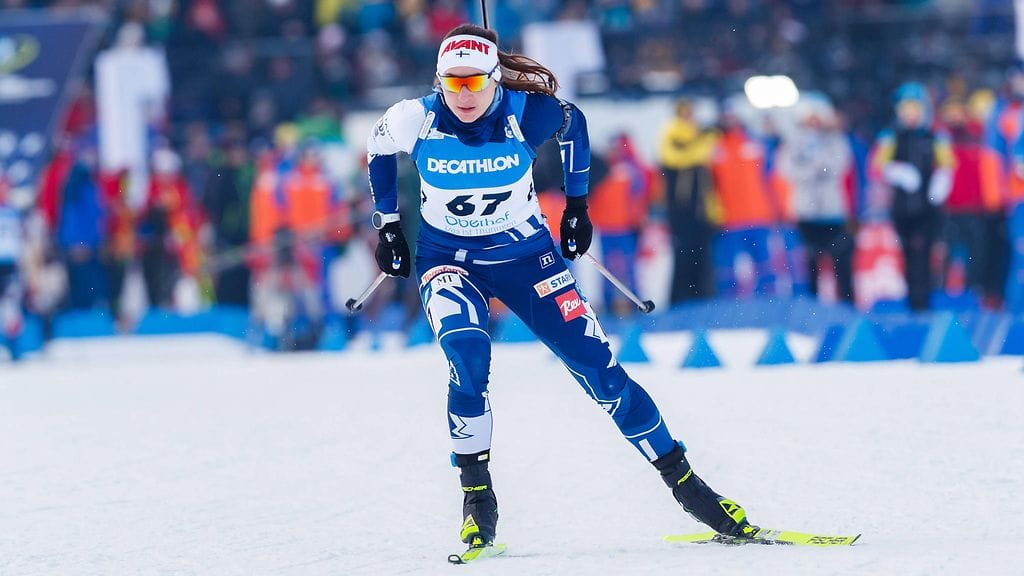 Nastassia Kinnunen ylsi uransa viimeisessä maailmancup-kilpailussa 19:nneksi.