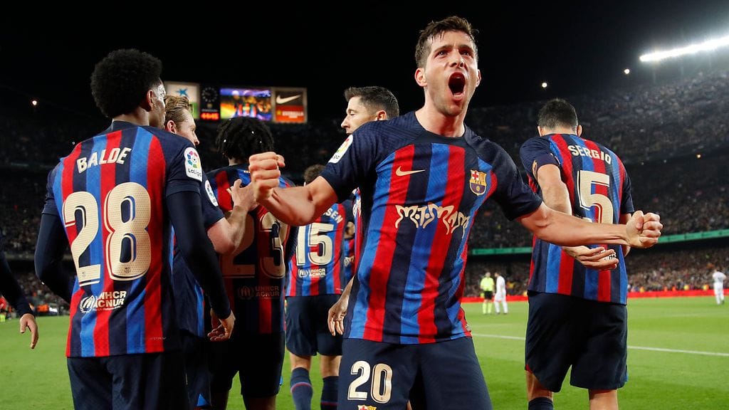 Barcelonan myllytys tuottaa tulosta: Sergi Roberto tasoittaa El Clasicon juuri ennen puoliaikaa