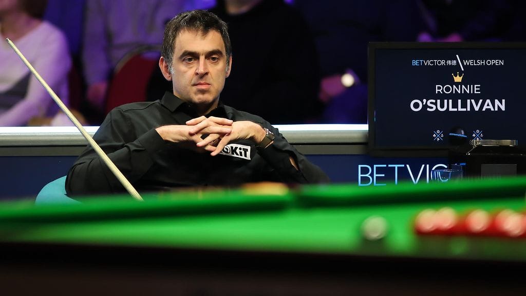 Ronnie O'Sullivan on kyllästynyt snookerin nykytilaan.