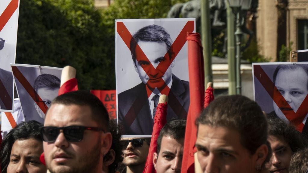 Mielenosoitus Kreikassa AOP