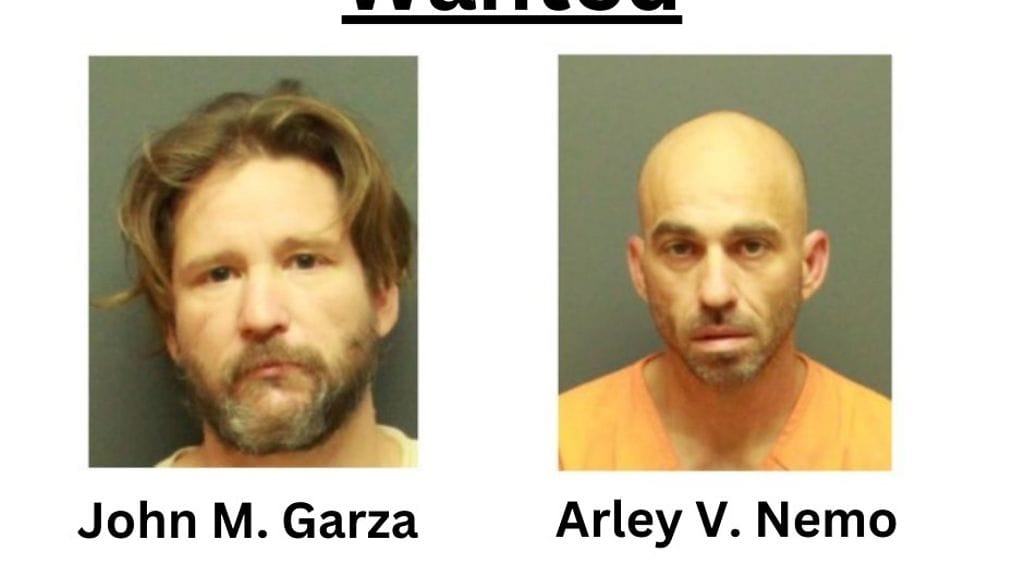 Poliisin kuva USA John M. Garza ja Arley V. Nemo