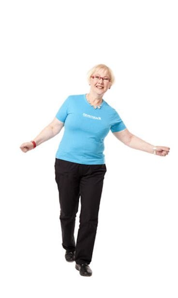 Anita keventyi vuodessa yli 30 kiloa.