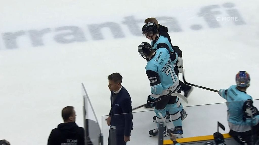 Hugo Gallet jäähy 20 minuuttia