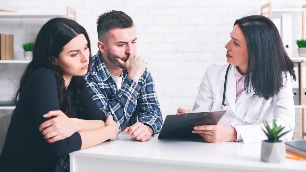 puoliso sairastuu, lääkäri