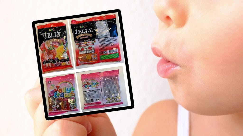 Hyytelömakeisissa on tukehtumisvaara.