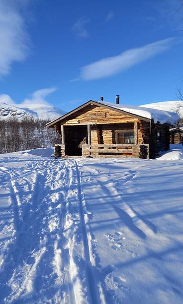 Miinan kuva kjärven autiotupa