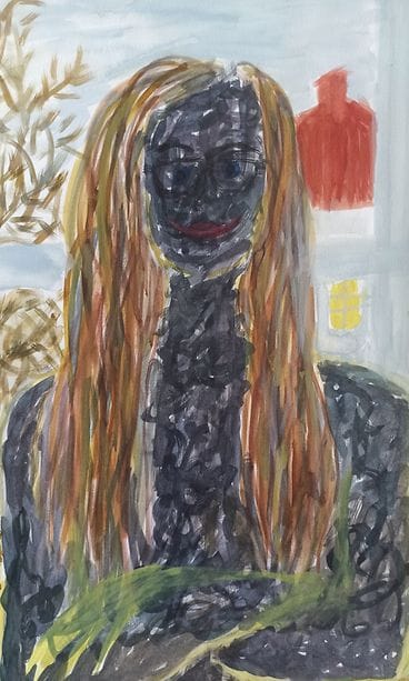 Katri, taideteos, masennus