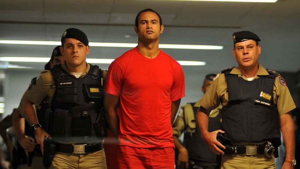 Bruno Fernandes de Souza on tätä nykyä ehdonalaisessa vapaudessa.