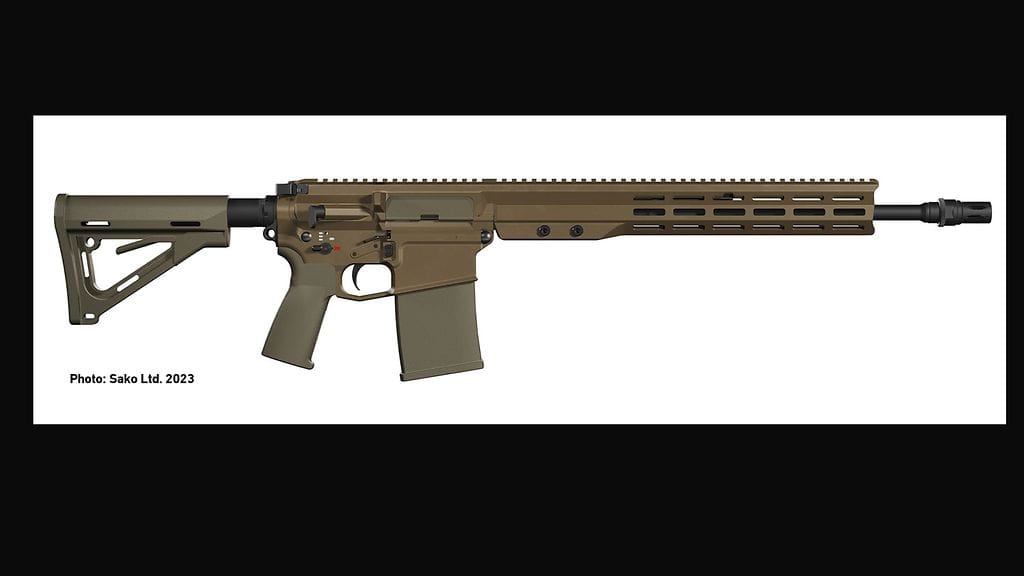 Tältä näyttää uusi, Suomenkin käyttöön tuleva Sakon rynnäkkökivääri.