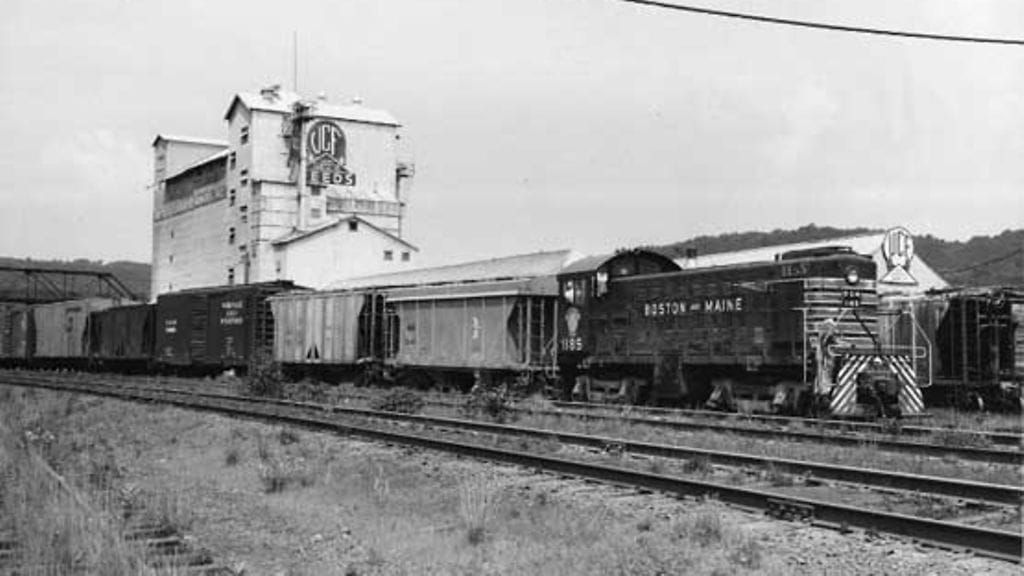 Juna oli Amerikassa tärkeä kulkuväline.