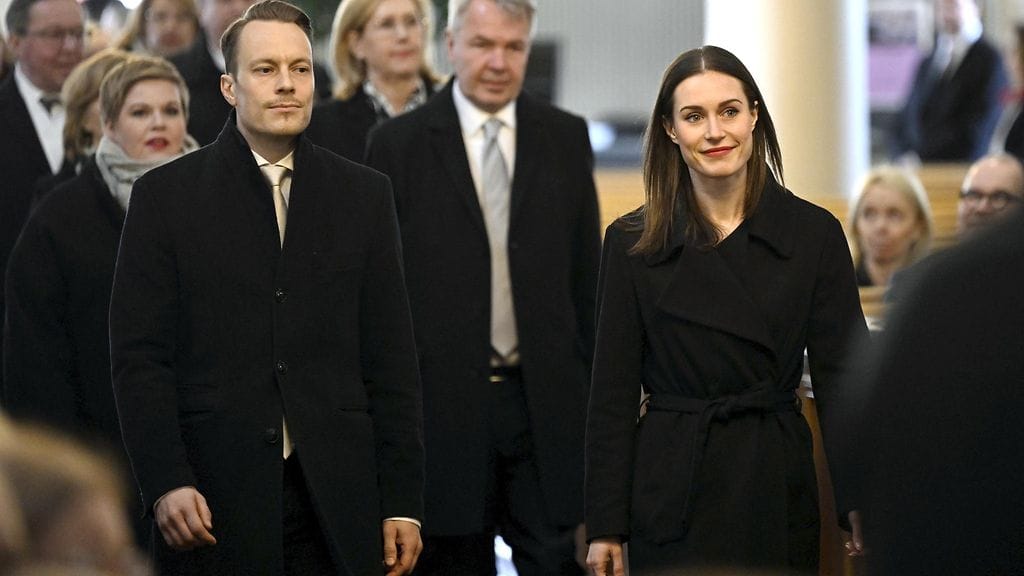 Sanna Marin Markus Räikkönen lehtikuva 29.3.2023