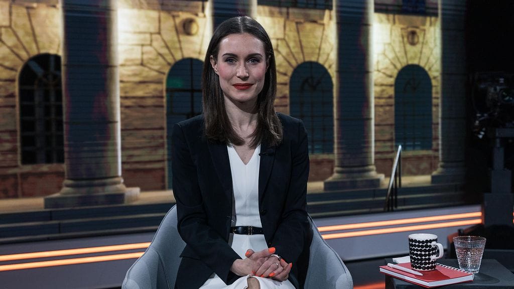Sanna Marin MTV Pääministeritentti 29.3.2023