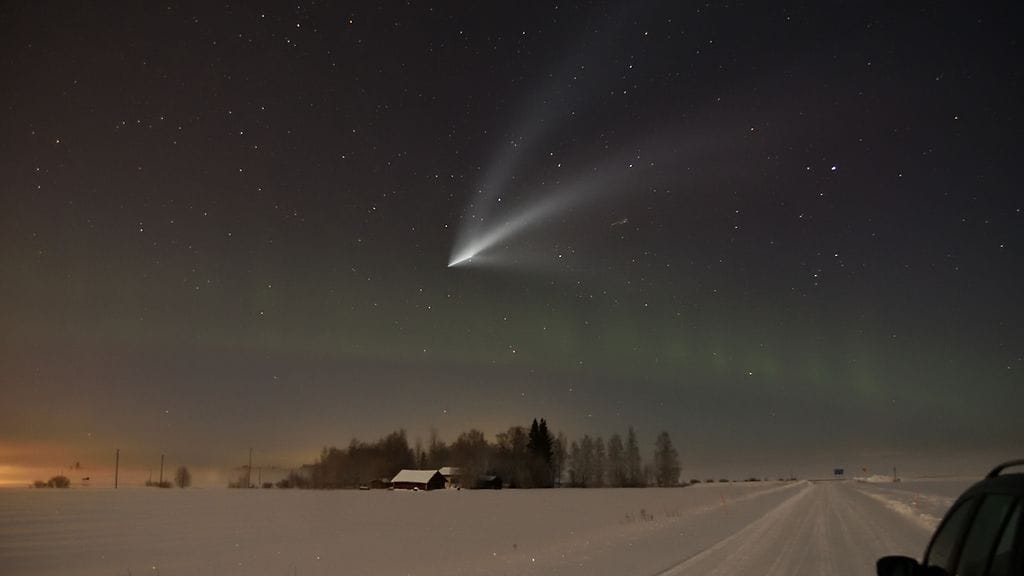 Soyuz 2.1v kantoraketti - lukijan kuva