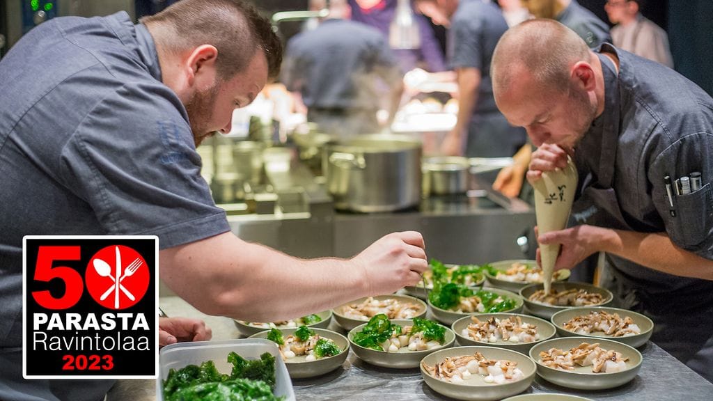 Suomen 50 Parasta Ravintolaa 2023 -listaus on julkistettu.