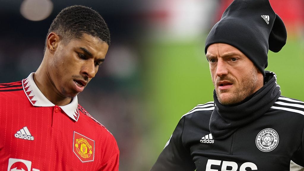 Marcus Rashford ja Jamie Vardy on yhdistetty nuuskan käyttöön.