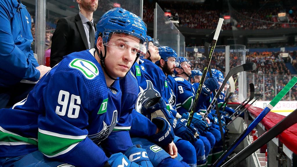 Hurjaa jälkeä ensimmäisellä NHL-kaudellaan takonut Andrei Kuzmenko ei suostunut käyttämään sateenkaaripaitaa uskonnollisten syiden takia.