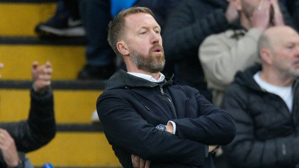 Graham Potter sai potkut Chelsean peräsimestä.